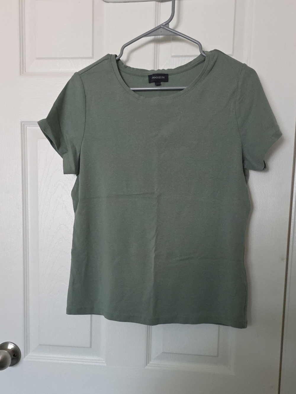 A New Day Sage Green Short Sleeve Crewneck Tee